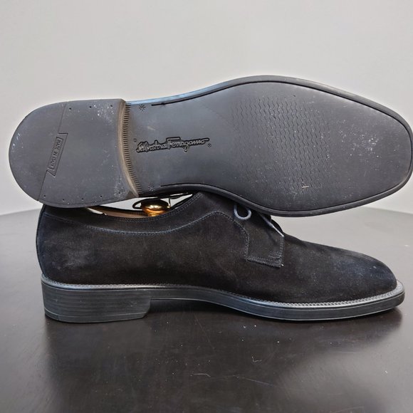Salvatore Ferragamo Suede Lace Up main image 9